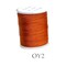 200 Yards Small Polyester Thread Orange or Yellow for Crafts and Stitching